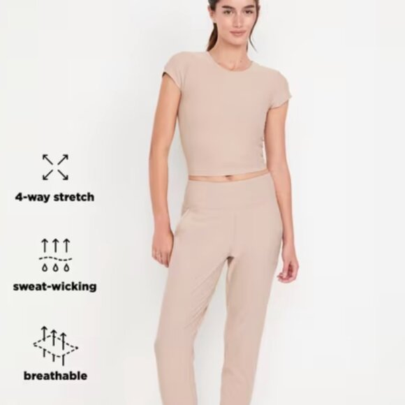 High-Waisted PowerSoft Pocket Joggers - Picture 14 of 14